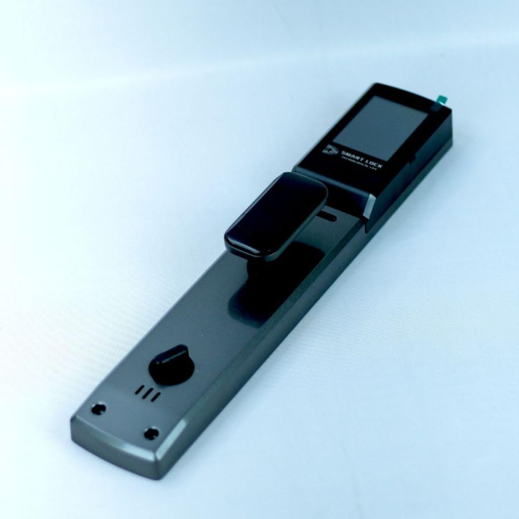 Fechadura eletrônica inteligente câmera, reconhecimento facial 3D, Digital Biométrica