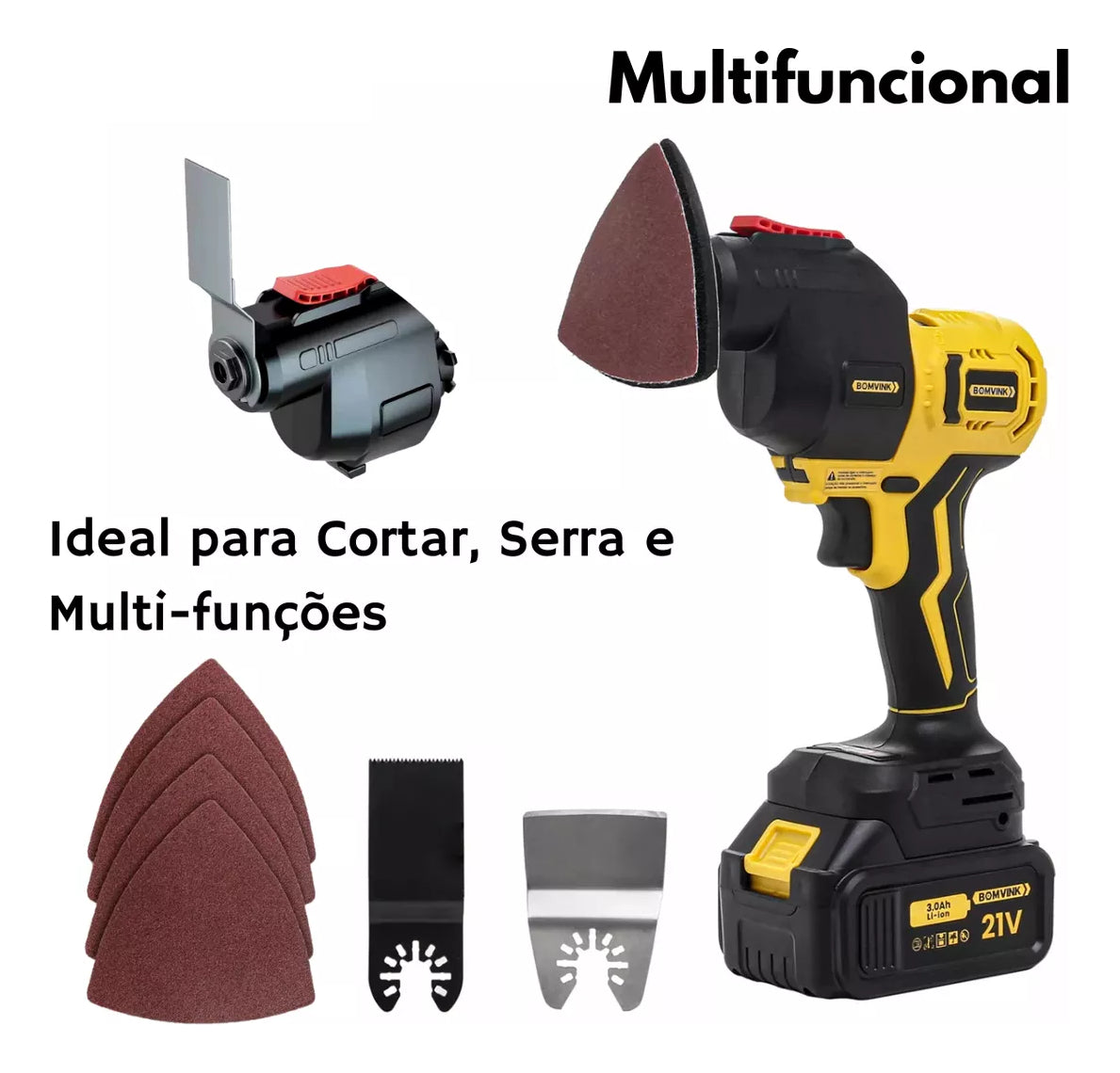 Kit Parafusadeira Multifuncional: Ideal Para Profissionais