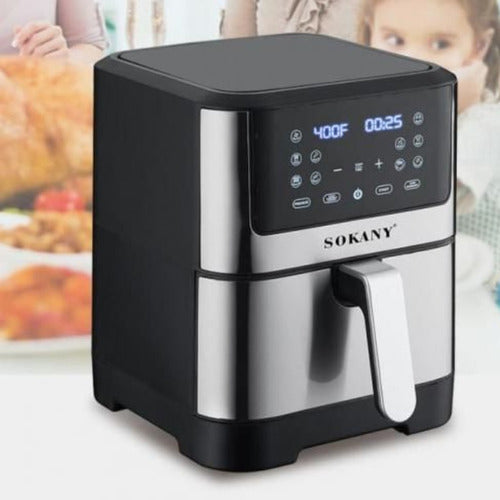 Fritadeira Air Fryer Sem Óleo Fit Com Tela Lcd 7l 1800w