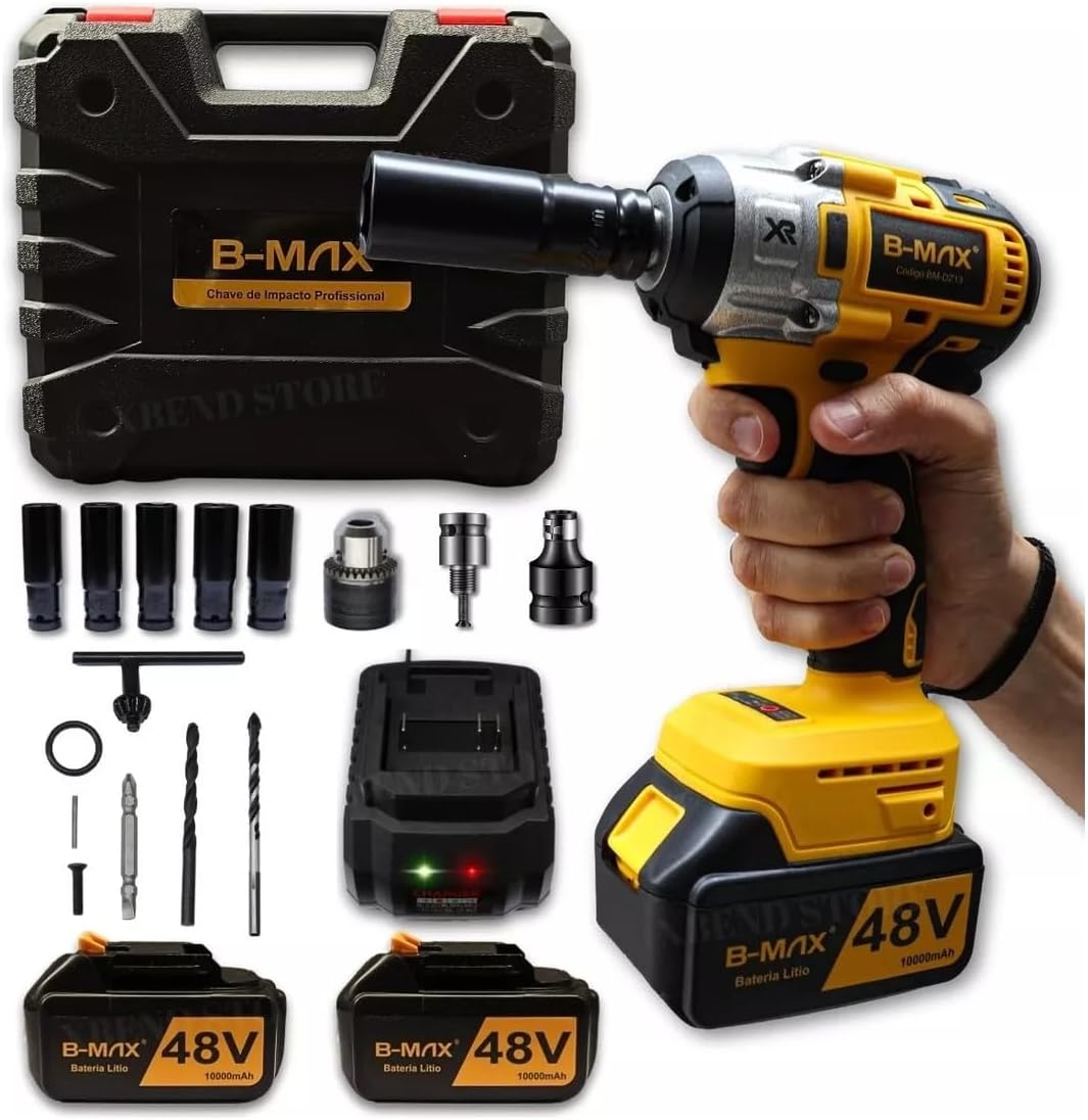 Parafusadeira Furadeira e Chave De Impacto